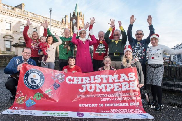 Christmas Jumpers World Record | Children in Crossfire