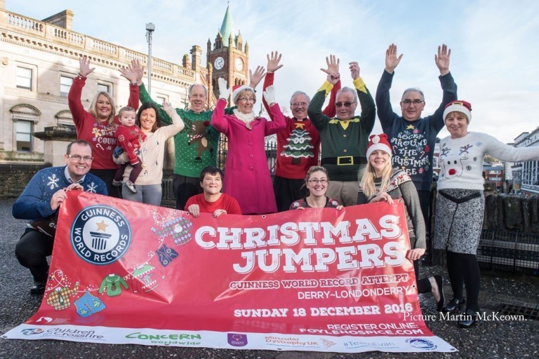 Christmas Jumpers World Record | Children in Crossfire