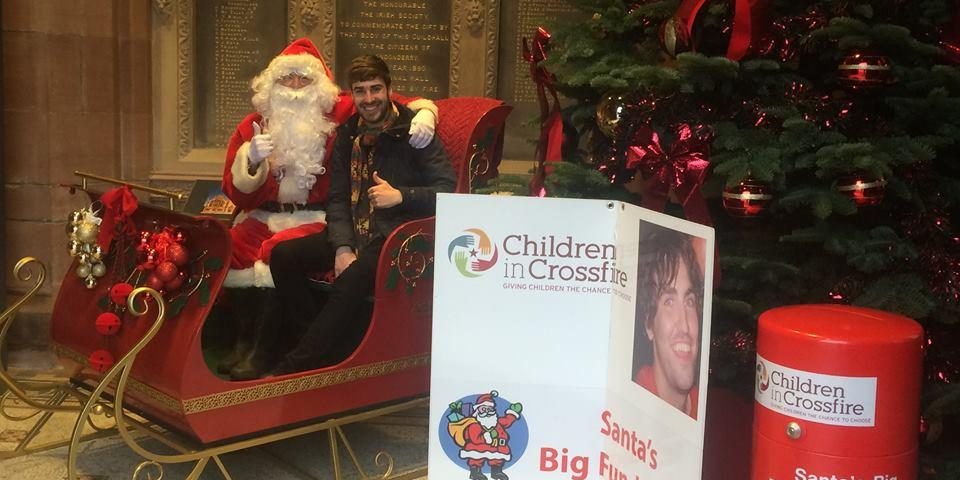 Connor Malone Fundraising in Belfast Children in Crossfire