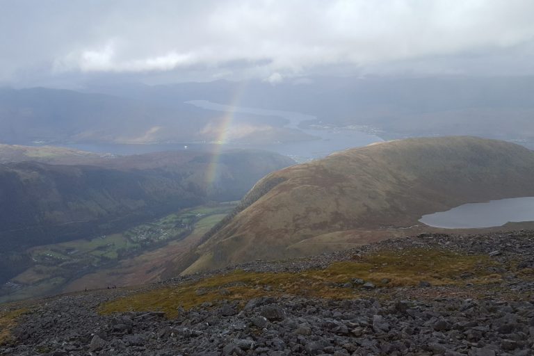 Ben Nevis from halfway up!