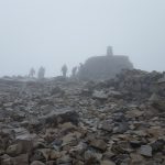 Ben Nevis; the misty summit