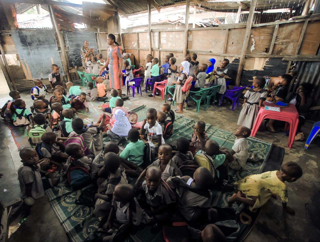 CHILDREN IN CROSSFIRE LAUNCH FIRST URBAN EARLY CHILDHOOD EDUCATION 